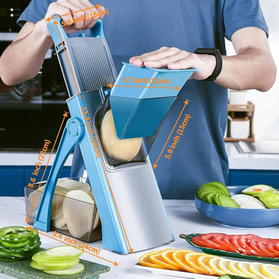 Adjustable Mandoline Slicer Safe & Versatile Kitchen Chopper gsrdropshipping
