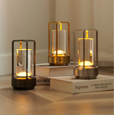 LED Wireless Crystal Touch Lamp Rechargeable & Decorative Table Light gsrdropshipping