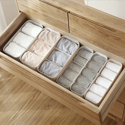 Drawer Organizer Box for Socks, Underwear & Bras gsrdropshipping